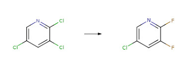 Síntesis 2,3-Difluoro-5-Chloropyridine del Cas 89402-43-7 del pesticida Clodinafop-Propargyl